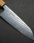 Tsunehisa Ginsan Nawame Santoku 165mm