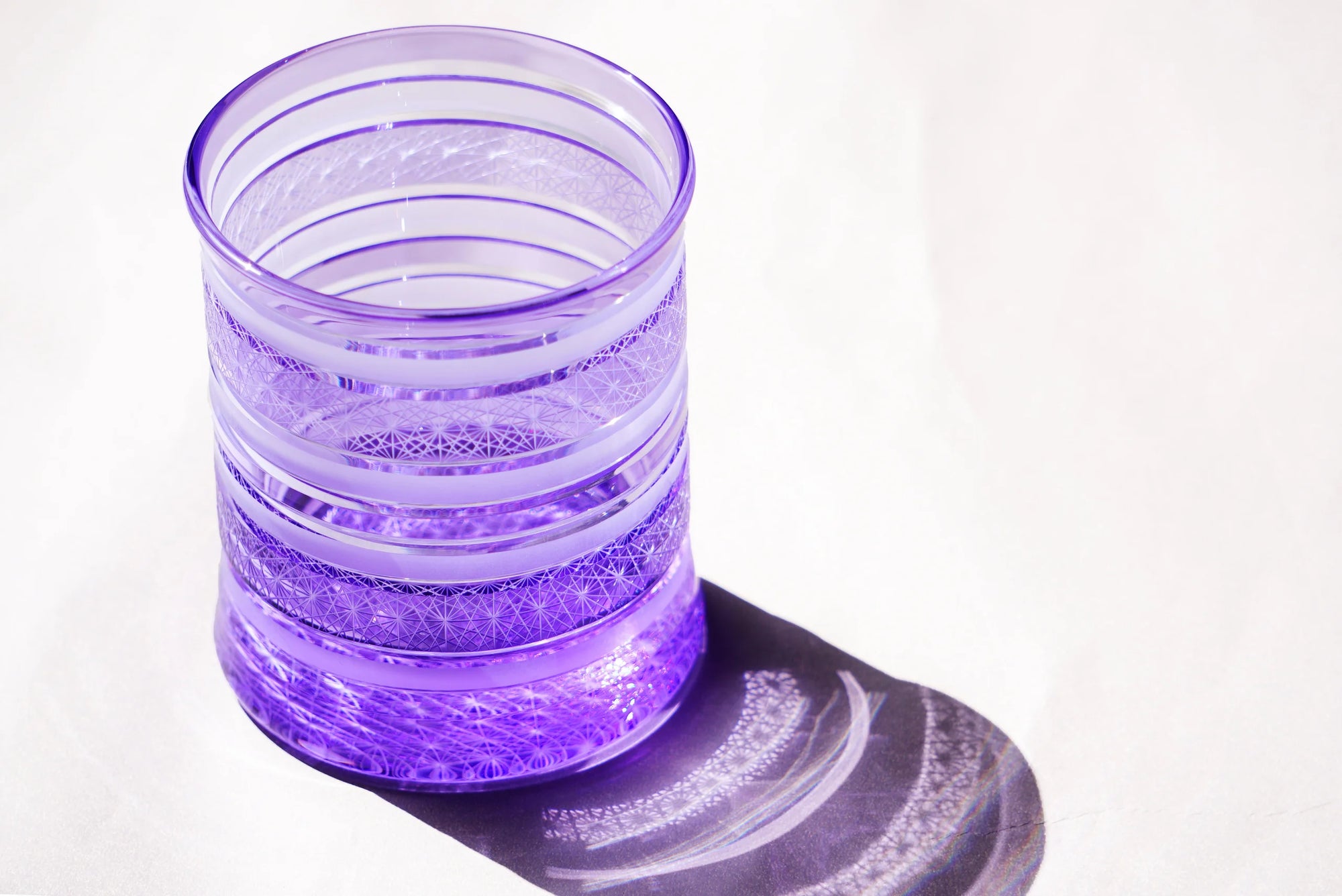 Rinzen Edo Kiriko Whisky Glass - Meguri 廻り