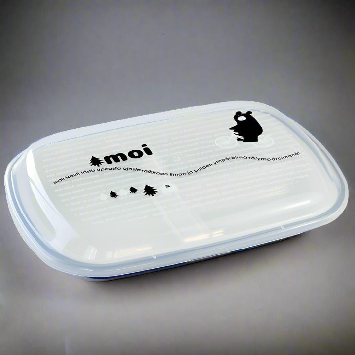Moi Plastic Lunch Box Two Colors