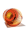 Yamada Glass Edo Kiriko Crystal Whisky Glass - Hado 波動 (Amber Gold)