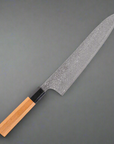 Hatsukokoro Saihyo SG2 Damascus Gyuto 210 / 240 mm Teak Wood Handle