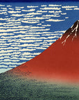 Edo Kiriko Crystal Whisky Glass by Kimura Yasunori - Red Mt Fuji