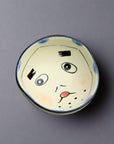 Mino-ware Okame Face Sake Set
