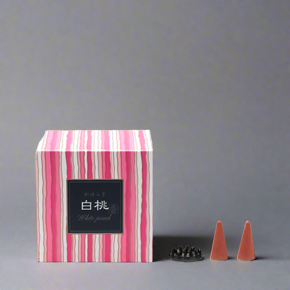 Nippon Kodo Kayuragi Incense Cones - White Peach 白桃