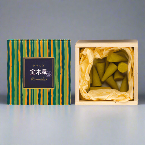 Nippon Kodo Kayuragi Incense Cones - Osmanthus 金木犀