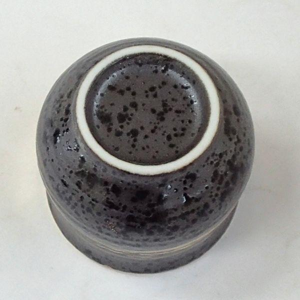 Fukui Craft Black Iron Rust Gold Sake Cup