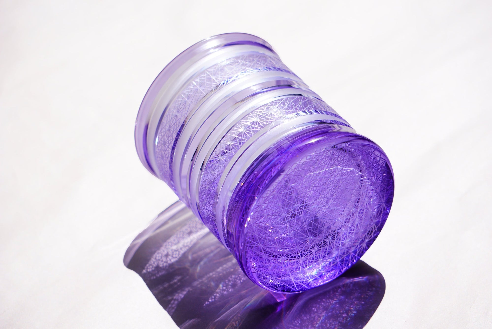 Rinzen Edo Kiriko Whisky Glass - Meguri 廻り