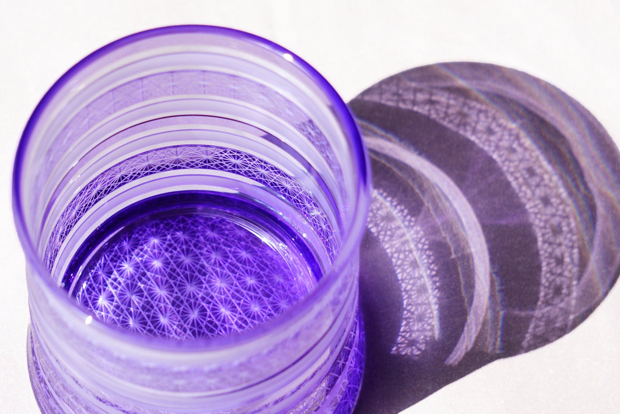 Rinzen Edo Kiriko Whisky Glass - Meguri 廻り