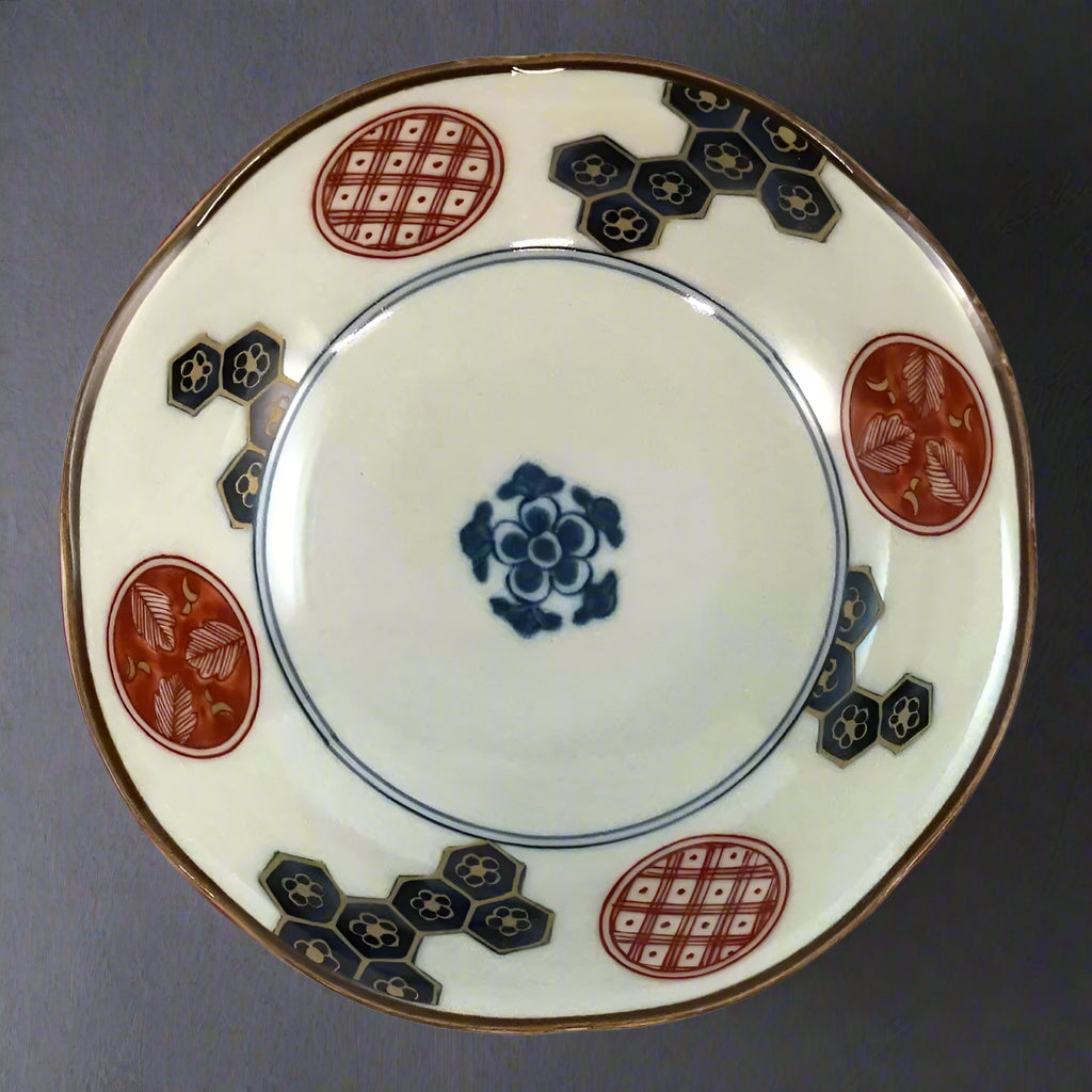 Mino-ware Florid Blooming Bowl Set