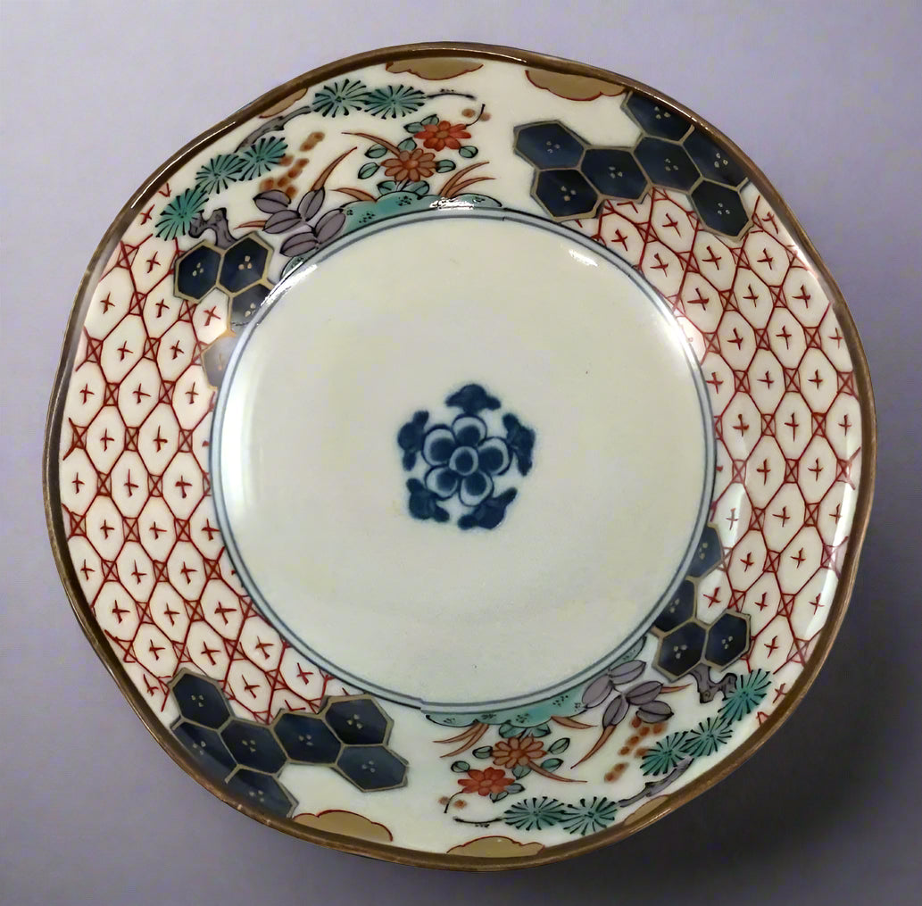 Mino-ware Florid Blooming Bowl Set