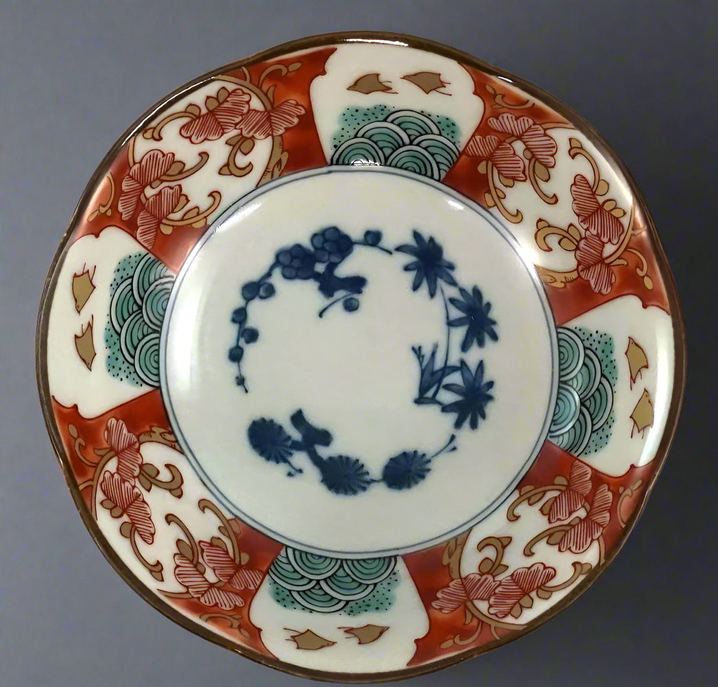 Mino-ware Florid Blooming Bowl Set