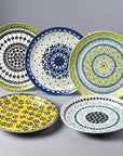 Mino-ware Pottery Field Dinner Plate (5 pcs)