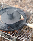 IKENAGA Grill Pan with Wood Handle