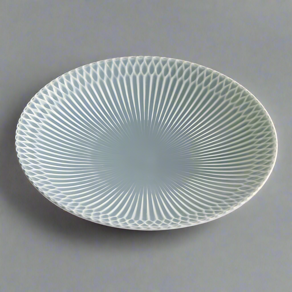 Tojiki Tonya Sazanami Deep Plate - Large