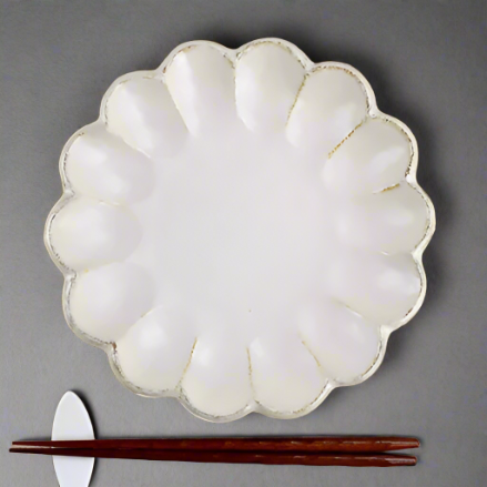 Tojiki Tonya Kikka Rinka Plate 21cm