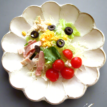 Tojiki Tonya Kikka Rinka Plate 21cm