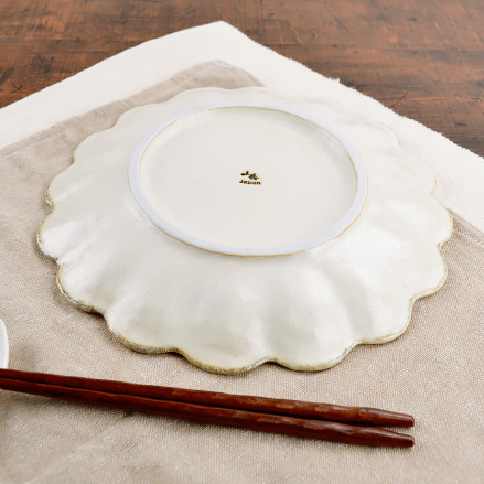 Tojiki Tonya Kikka Rinka Plate 24cm