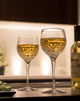 Kagami Edo Kiriko Wine Glass Pair Set - Hagoromo 羽衣