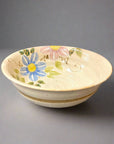 Asahido Shallow Bowl 14cm - Clematis