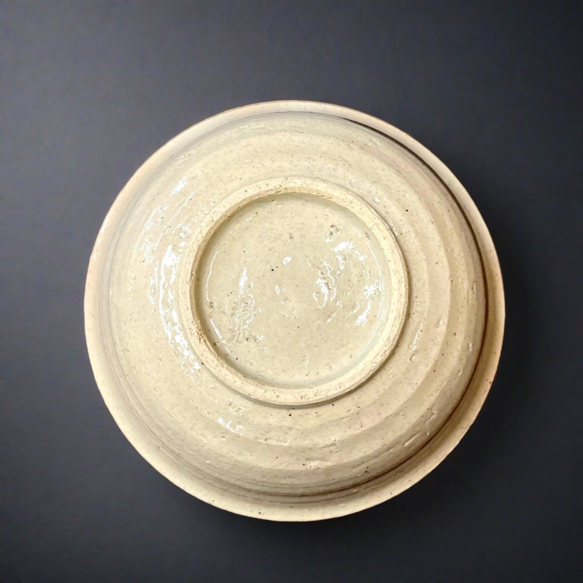 Asahido Shallow Bowl 14cm - Clematis