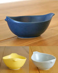 Tojiki Tonya KOTORI Small Bowl 13cm -  3 Colours