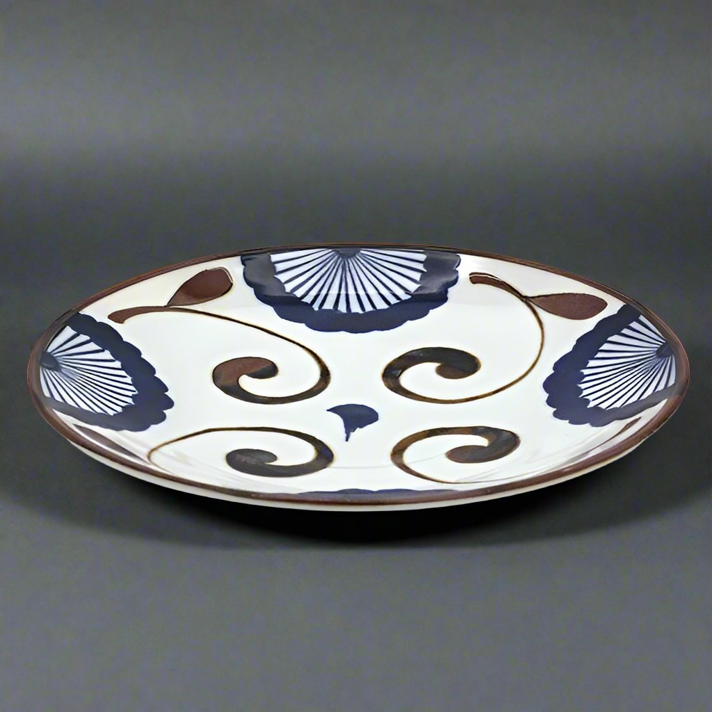Mino-ware Nanpu Zephyr Plate Set 3pcs