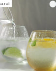 Hirota Karai Cracked Glass Cup 350ml