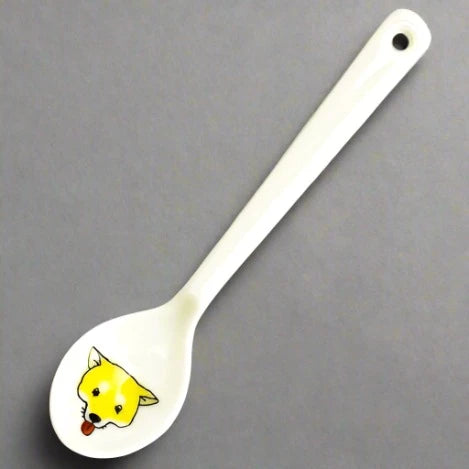 Kutani-ware Ceramic Dog Spoon - 5 types