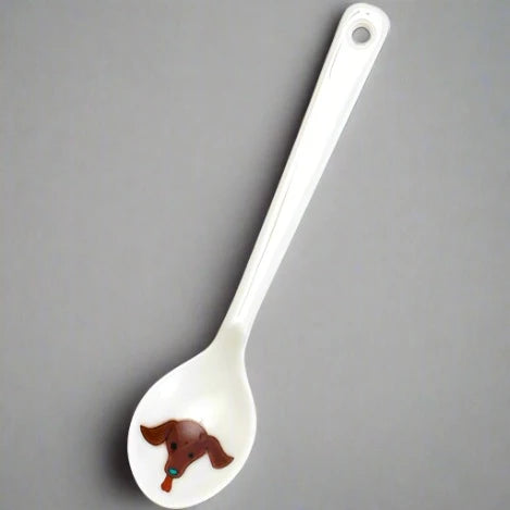Kutani-ware Ceramic Dog Spoon - 5 types