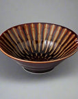 Kakunaka Oribe Ring Deep Bowl