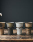 Earth Stone Tall Cup Set of 5