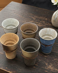 Earth Stone Tall Cup Set of 5