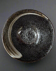 Fukui Craft Black Rough Brush Bowl