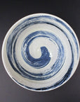 Fukui Craft Blue Brushed Ramen Bowl