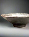 Mino-ware Roughly Carved Moonlight Serving Plate