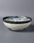 Ichiyama Wave Pattern Shallow Bowl