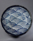 Ichiyama Wave Pattern Shallow Bowl