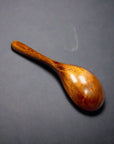 Wooden Soup Spoon - Red