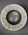 Ichiyama Ink-Ring Shallow Bowl