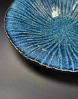 Fukui Craft Navy Floral Side Plate