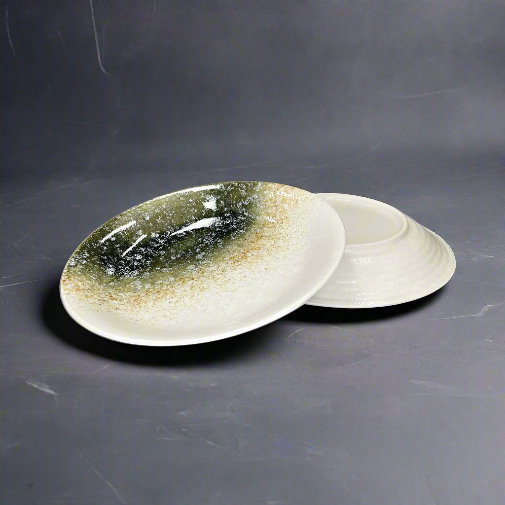 Mino-ware Earthern Tone Plate