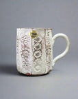 Asahido Kiyomizu-ware Flower Pattern Mug