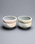 Shino Bamboo-shaped Sake Cup