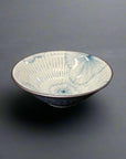 Mino-ware Plum Blossom Rain Bowl