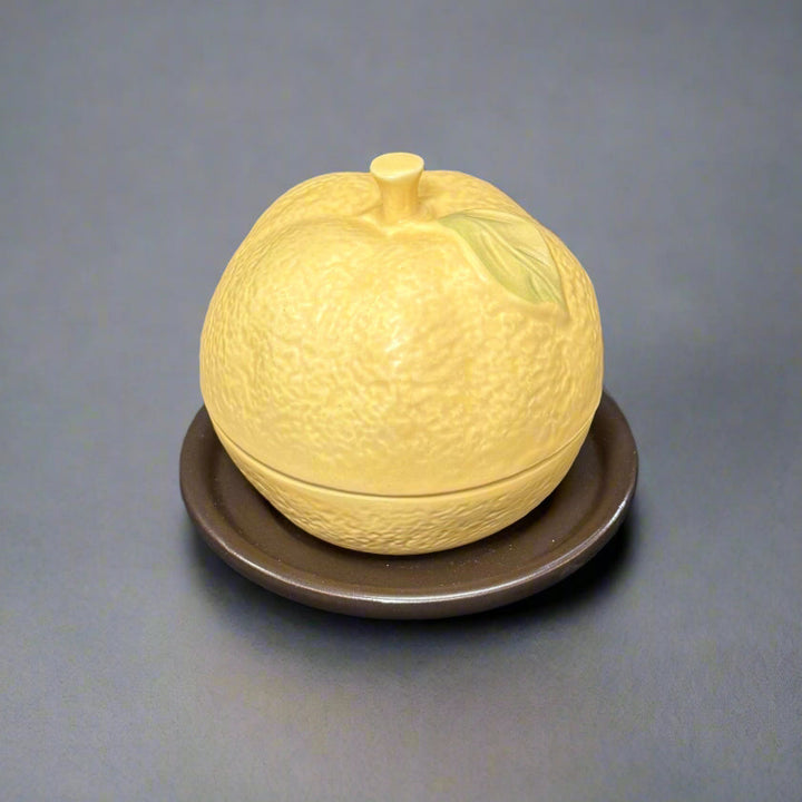 Banko-ware grilled mandarin pot