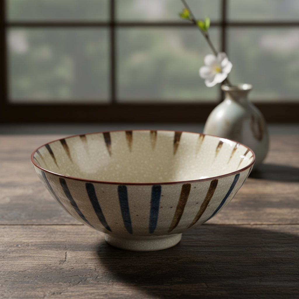 Mino-ware Winter Rust Small Bowl