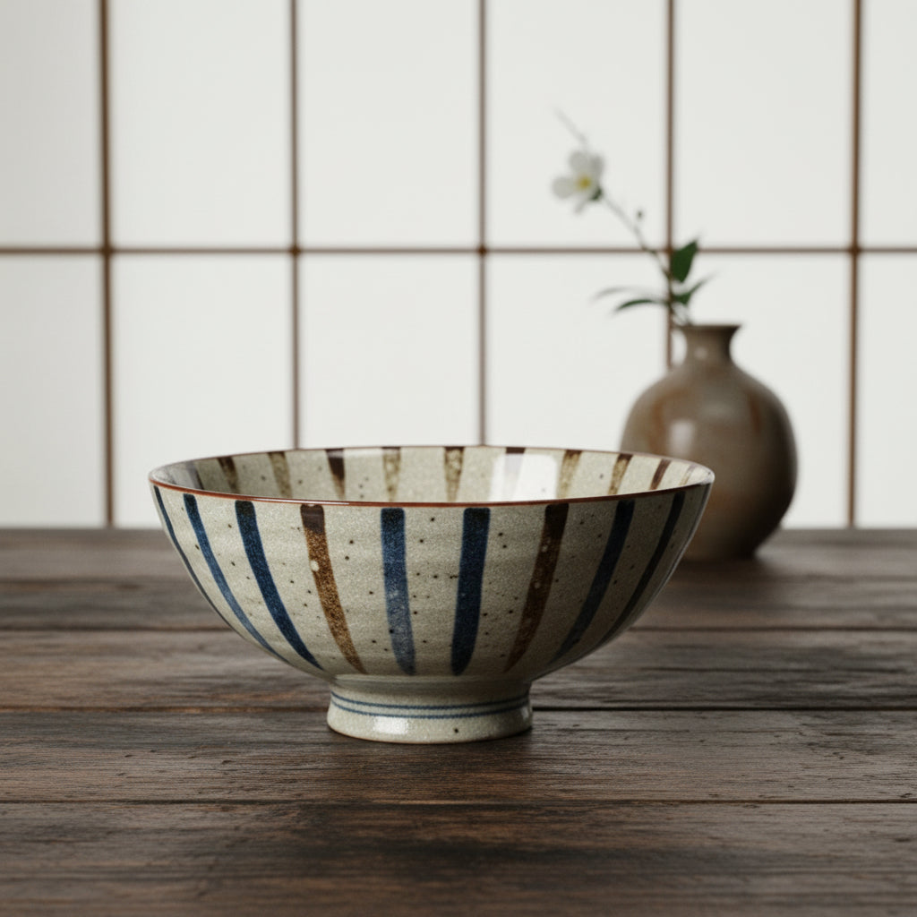 Mino-ware Winter Rust Small Bowl