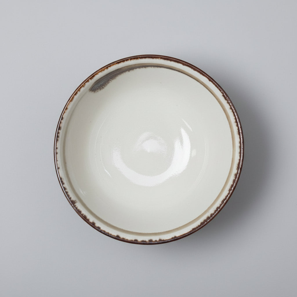 Navy Striped Rokubey Textured Bowl - 2 Colours