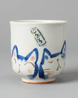 Neko Crackle Glazed Teacup