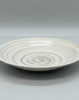 Ripple Glaze Deep Plate - Beige